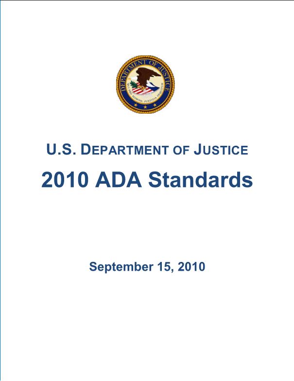 2010 ADA Standards Cover